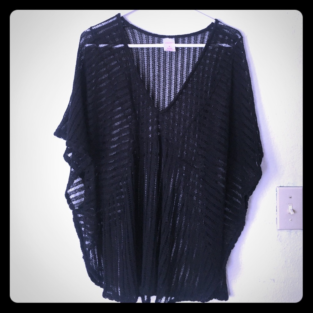 Bathing suit / beach coverup, kimono style